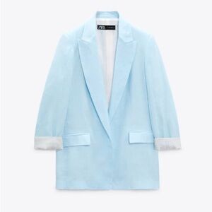 Zara linen blazer. Size XS new with tags